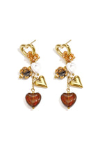 Stainless Steel Dangle Earrings Heart Elegant Daily Luxurious Series Women's jewelry