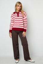 Eloise Closet Striped Knitted Polo – The Ultimate Essential