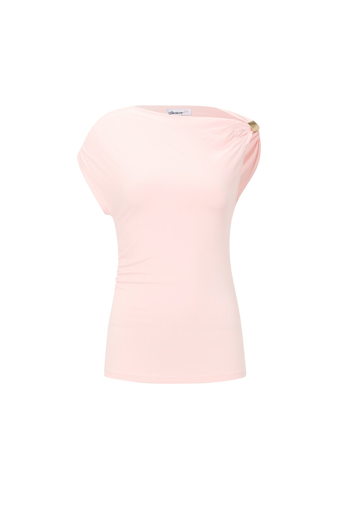 Summer Off Shoulder Top Gold Eloise Closet