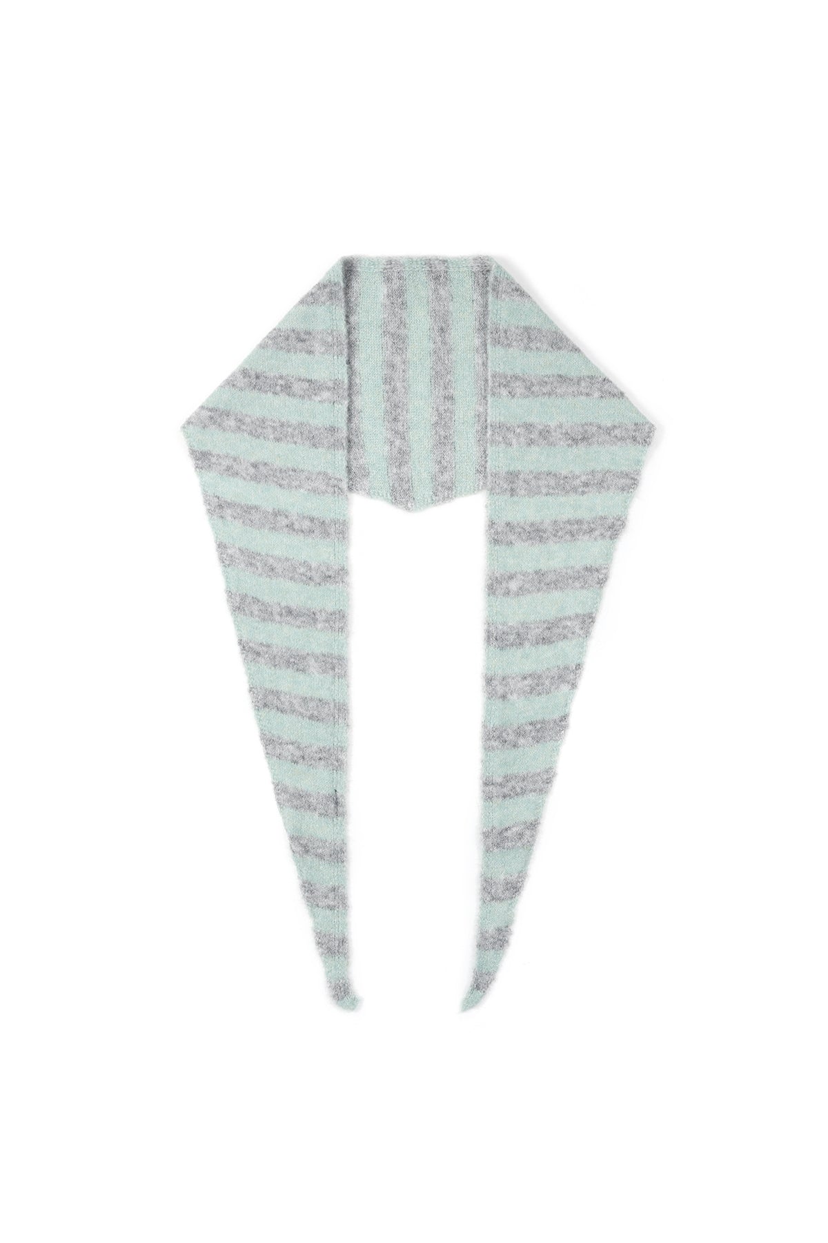 Minimal Stripe Triangle Scarf Eloise Closet