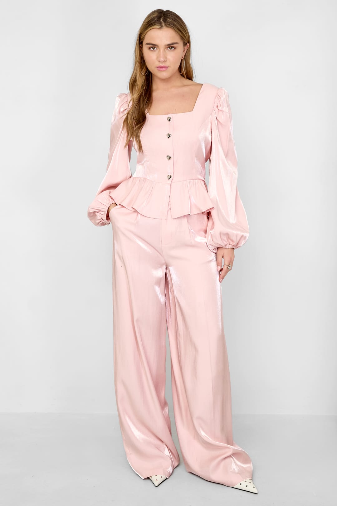 Velvet Kiss Straight Pants Eloise Closet
