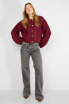 Eloise Closet Cable Knit Cardigan