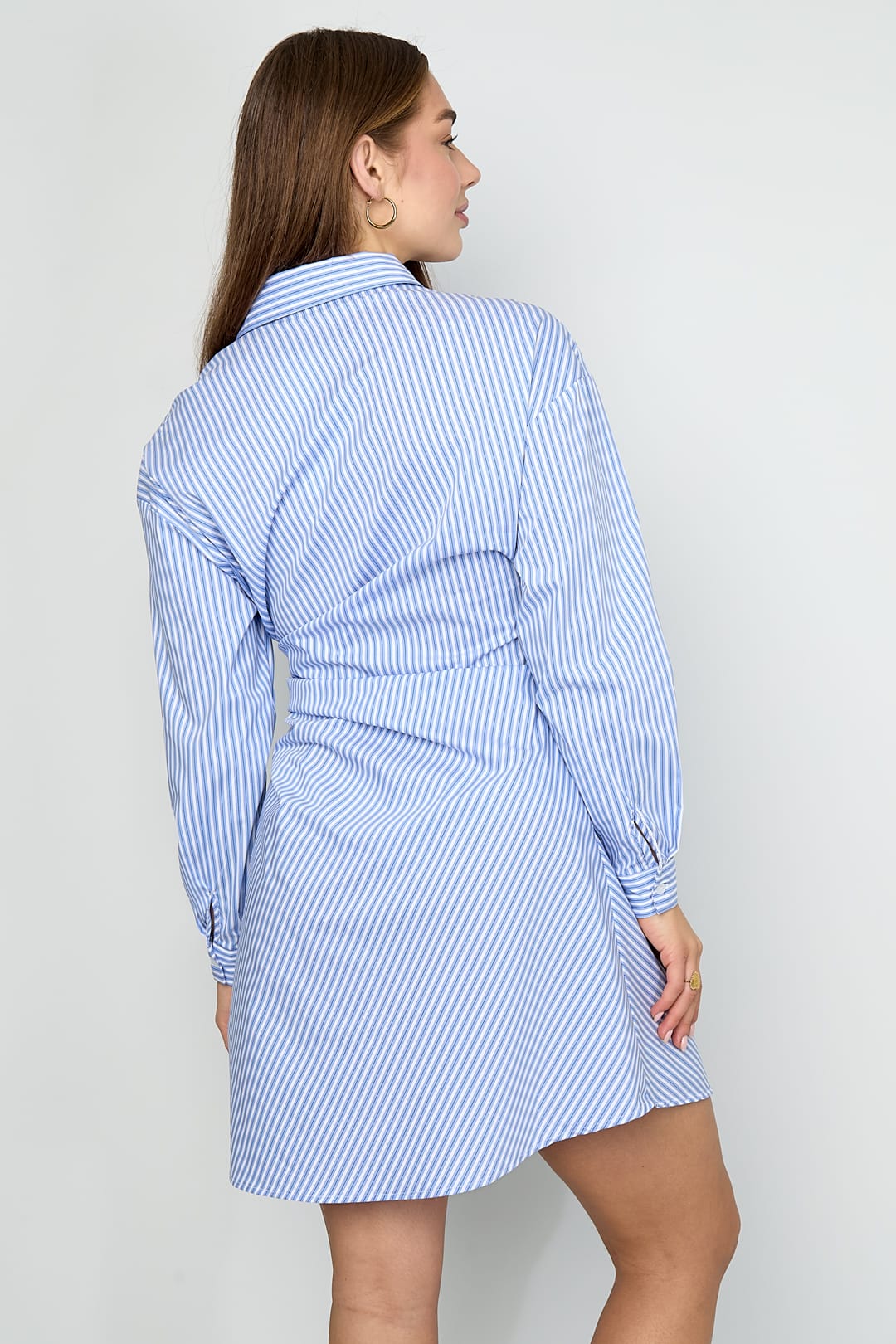 Eloise Closet Knotted Blouse Dress