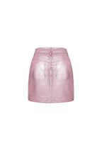 Eloise Closet Glossy PU Mini Skirt  Spring/Summer