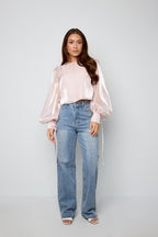 Shimmer Pearl Blouse Eloise Closet