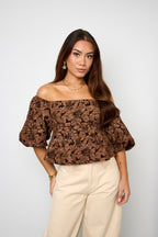 Puff Sleeve Top Eloise Closet