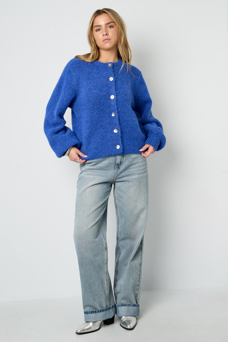 Soft Button Cardigan Eloise Closet