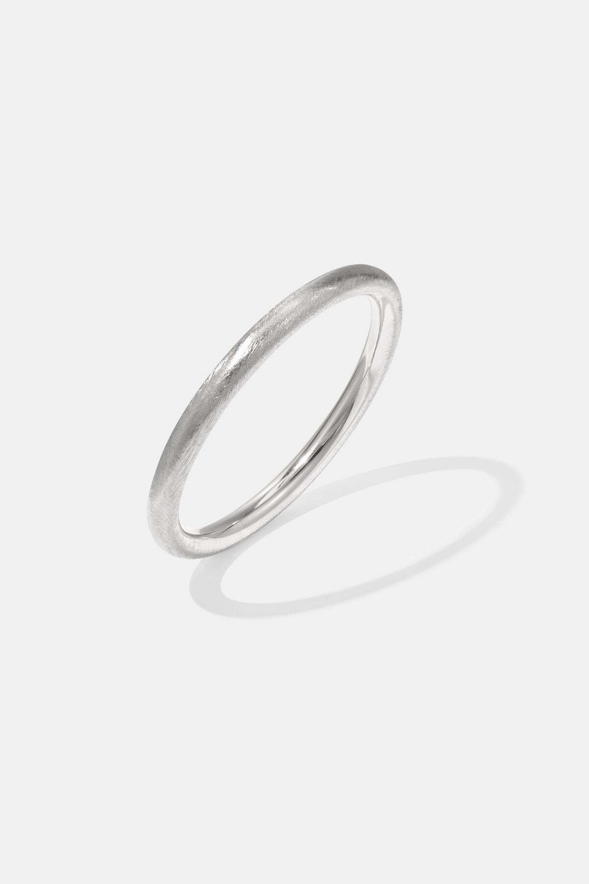 Brushed Bangle Bracelet 7 mm Eloise Closet Jewelry