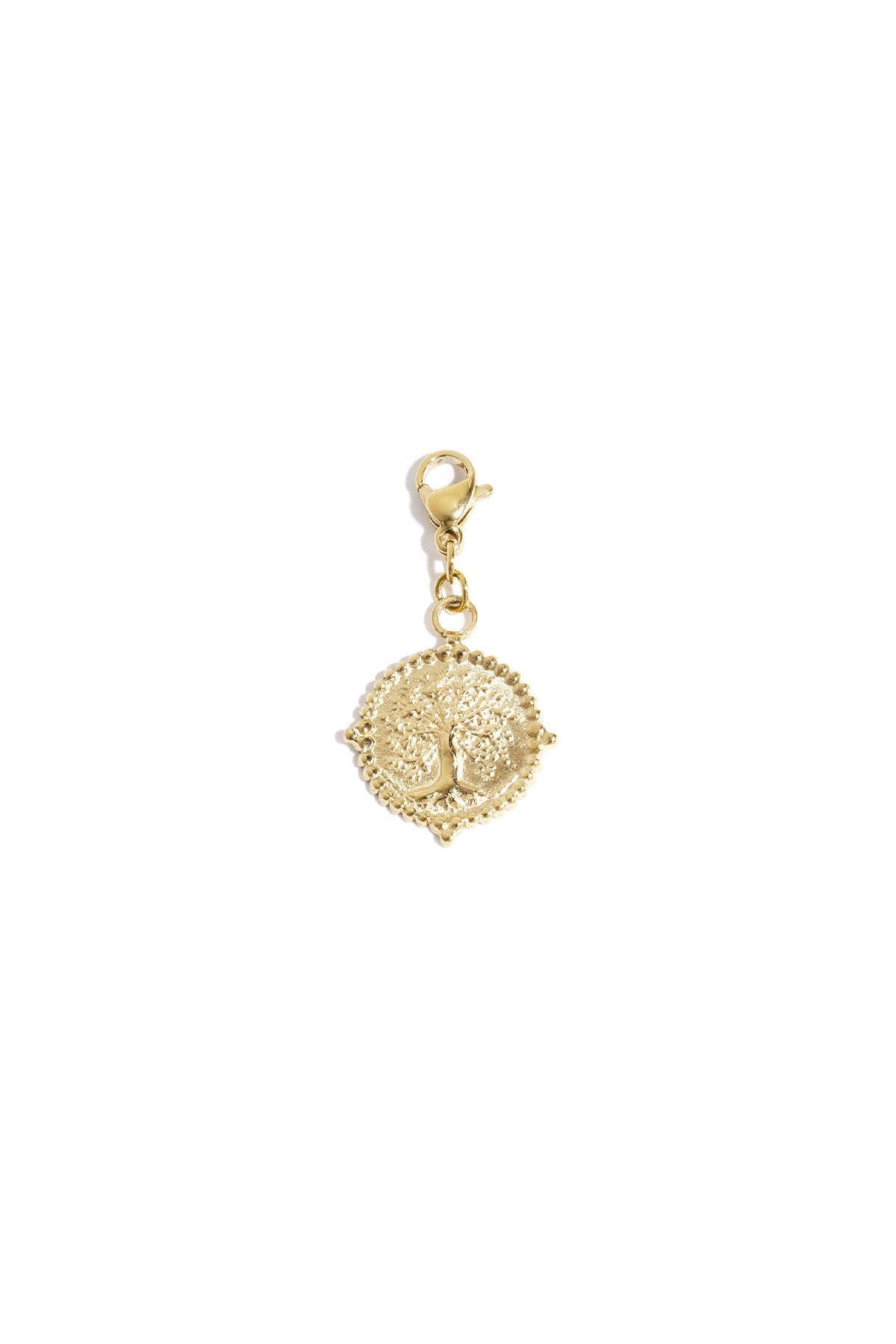 Jewelry charm tree on coin DIY