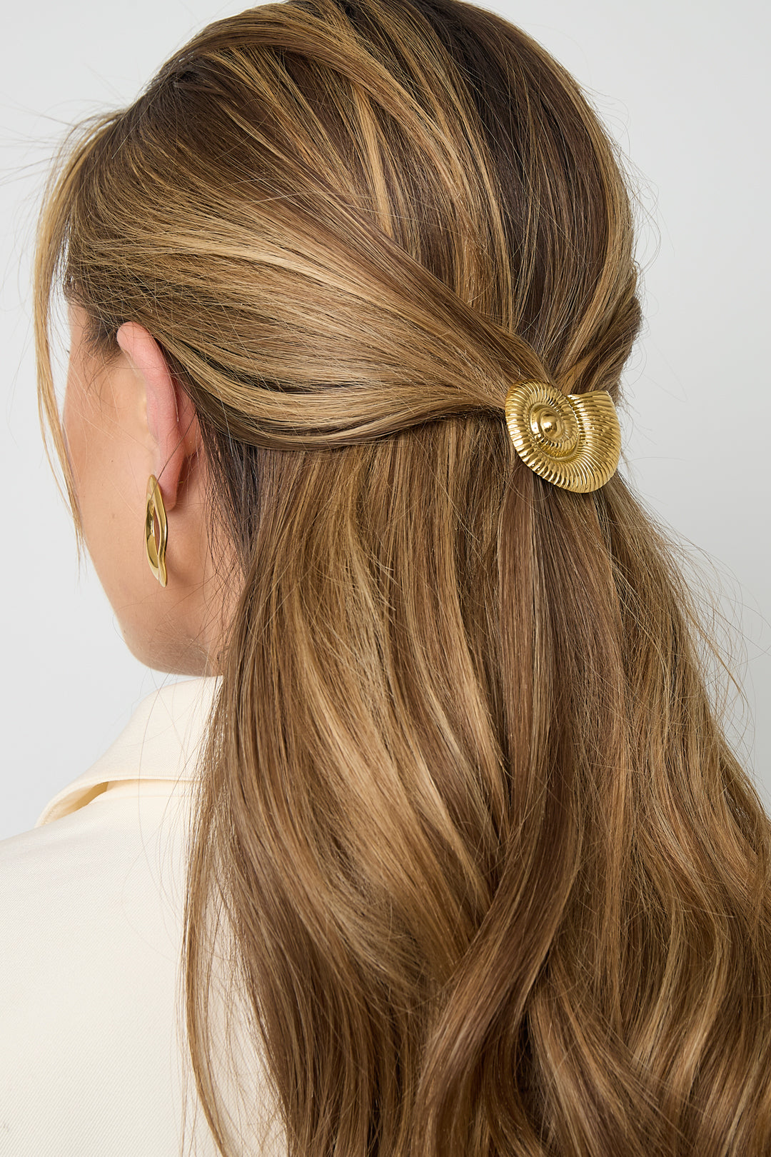 Spiral Shell Brooch Hairpin Eloise Closet Jewelry