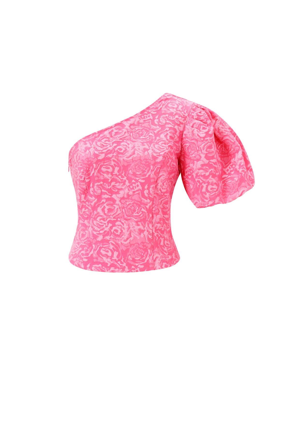 Floral Summer One-Shoulder Top Eloise Closet
