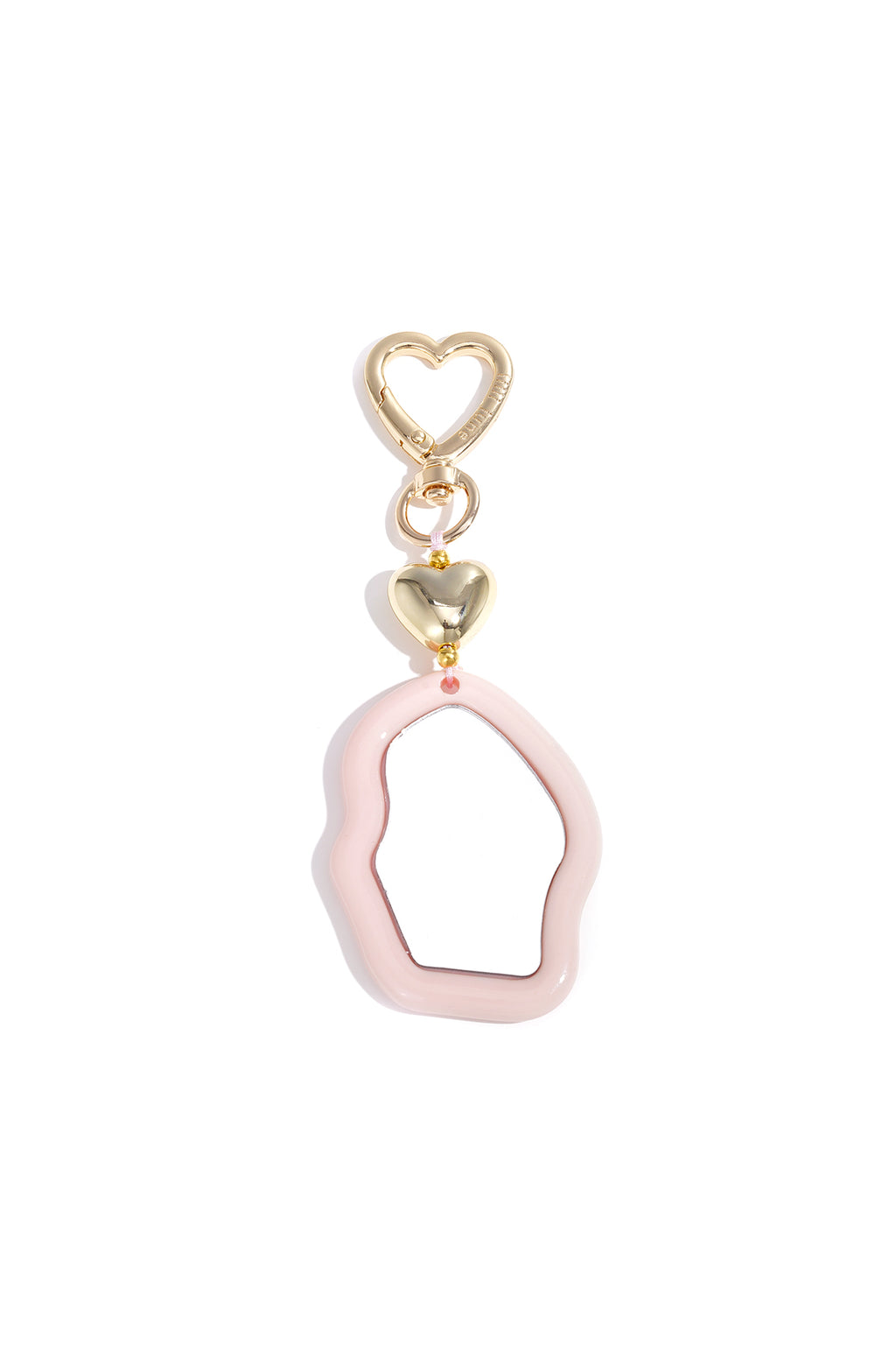 Irregular Mirror Bag Charm – Reflect Your Unique Style