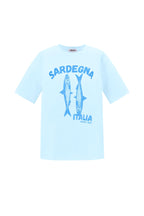 Eloise Closet Fish Print Cotton T-Shirt