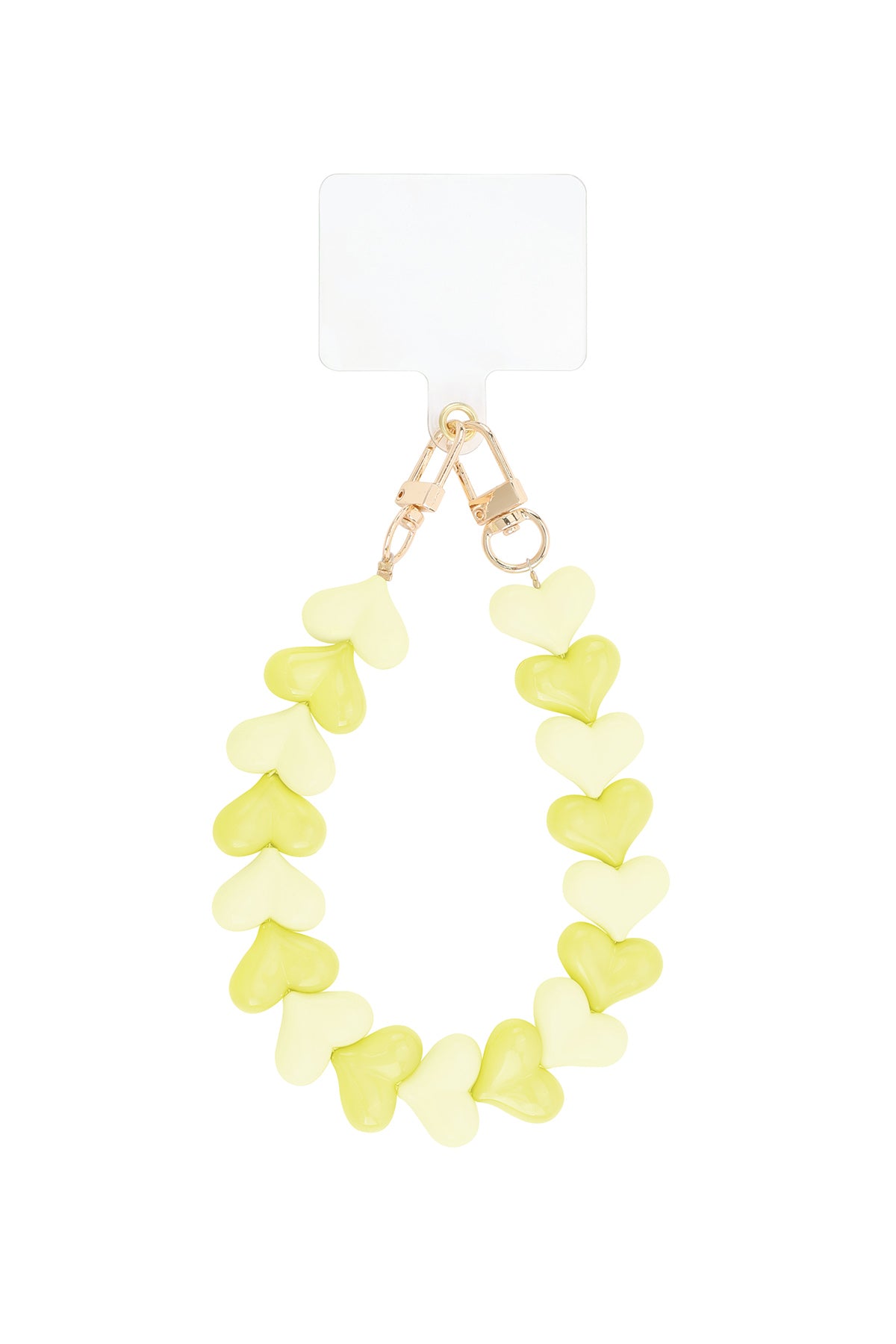 Double Heart Phone Cord Eloise Closet Jewelry