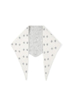 Bold Polka Dot Triangle Scarf – Effortless French Flair
