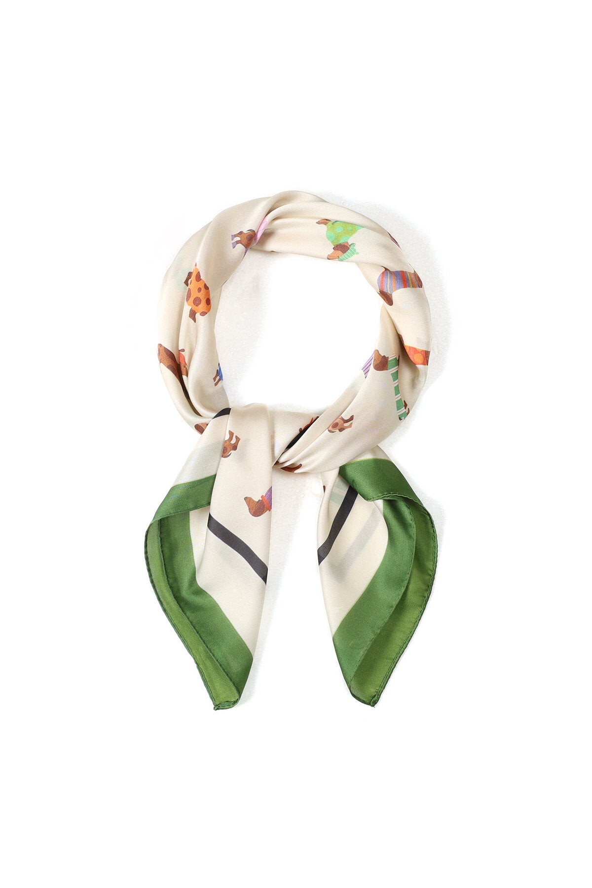 Summer Animal Print Scarf Eloise Closet