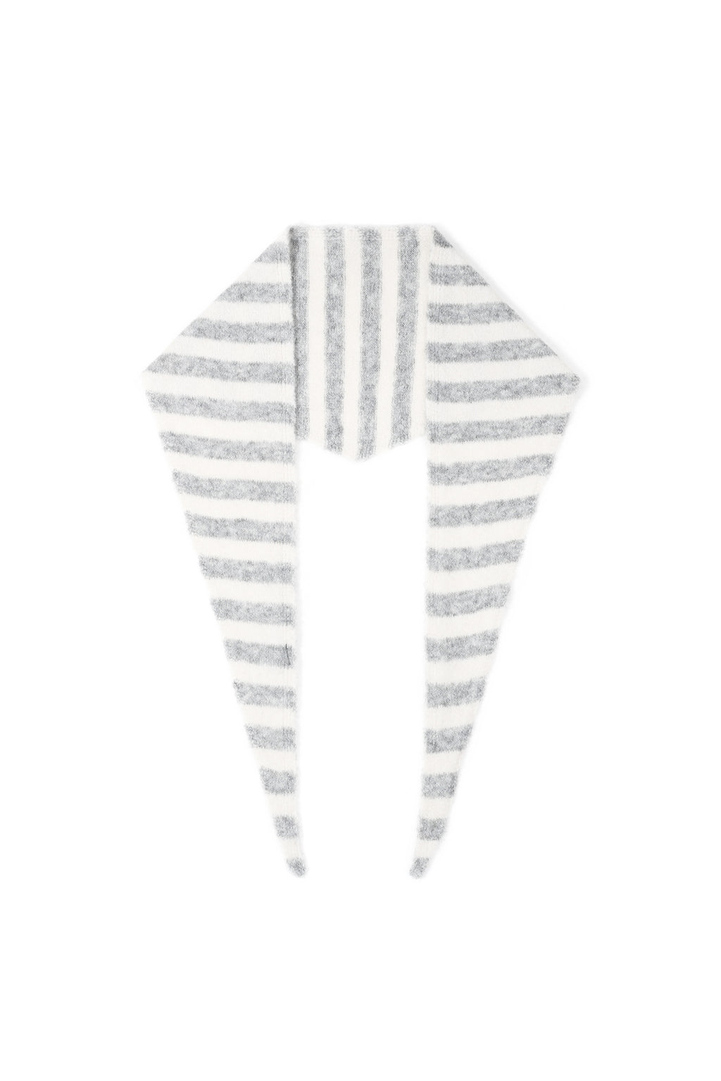 Minimal Stripe Triangle Scarf Eloise Closet