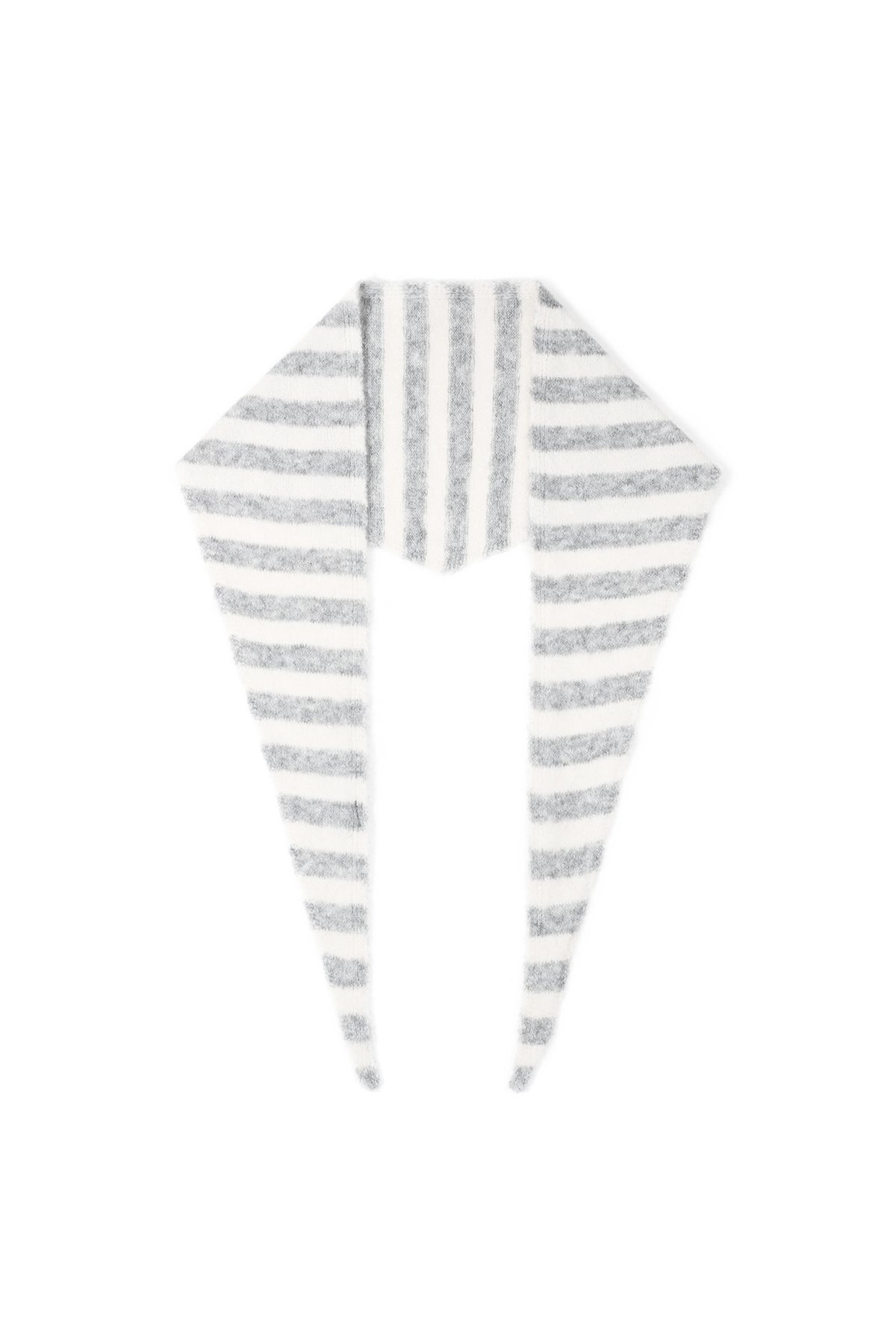 Minimal Stripe Triangle Scarf Eloise Closet