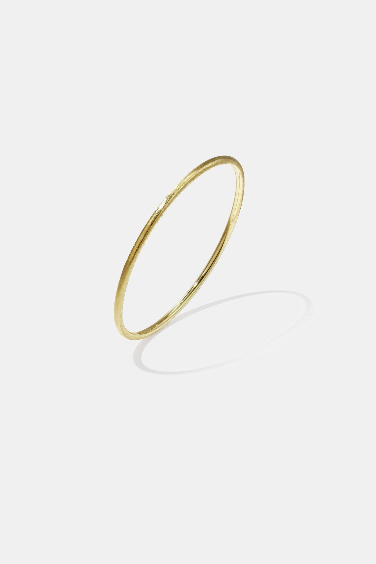 Brushed Bangle Bracelet 3 mm Eloise Closet Jewelry