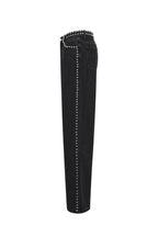 Eloise Closet Straight Leg Pants Street Solid Color Woven Cotton