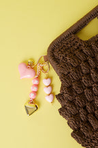 Acrylic Heart Bag Charm – Wear Your Heart on Your Bag