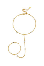 Rhinestone Hand Chain Eloise Closet Jewelry