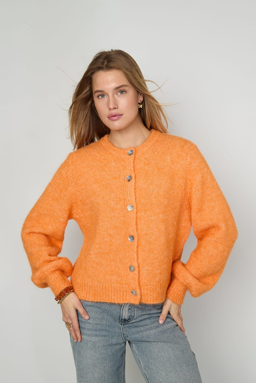 Soft Button Cardigan Eloise Closet