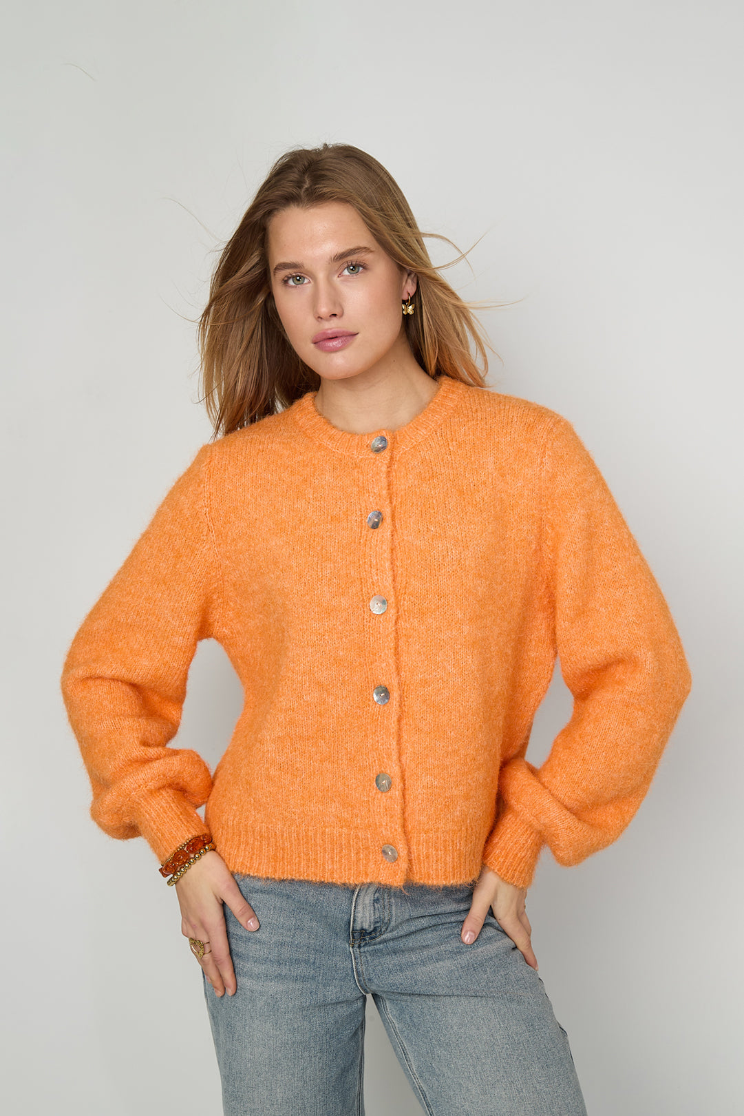 Soft Button Cardigan Eloise Closet