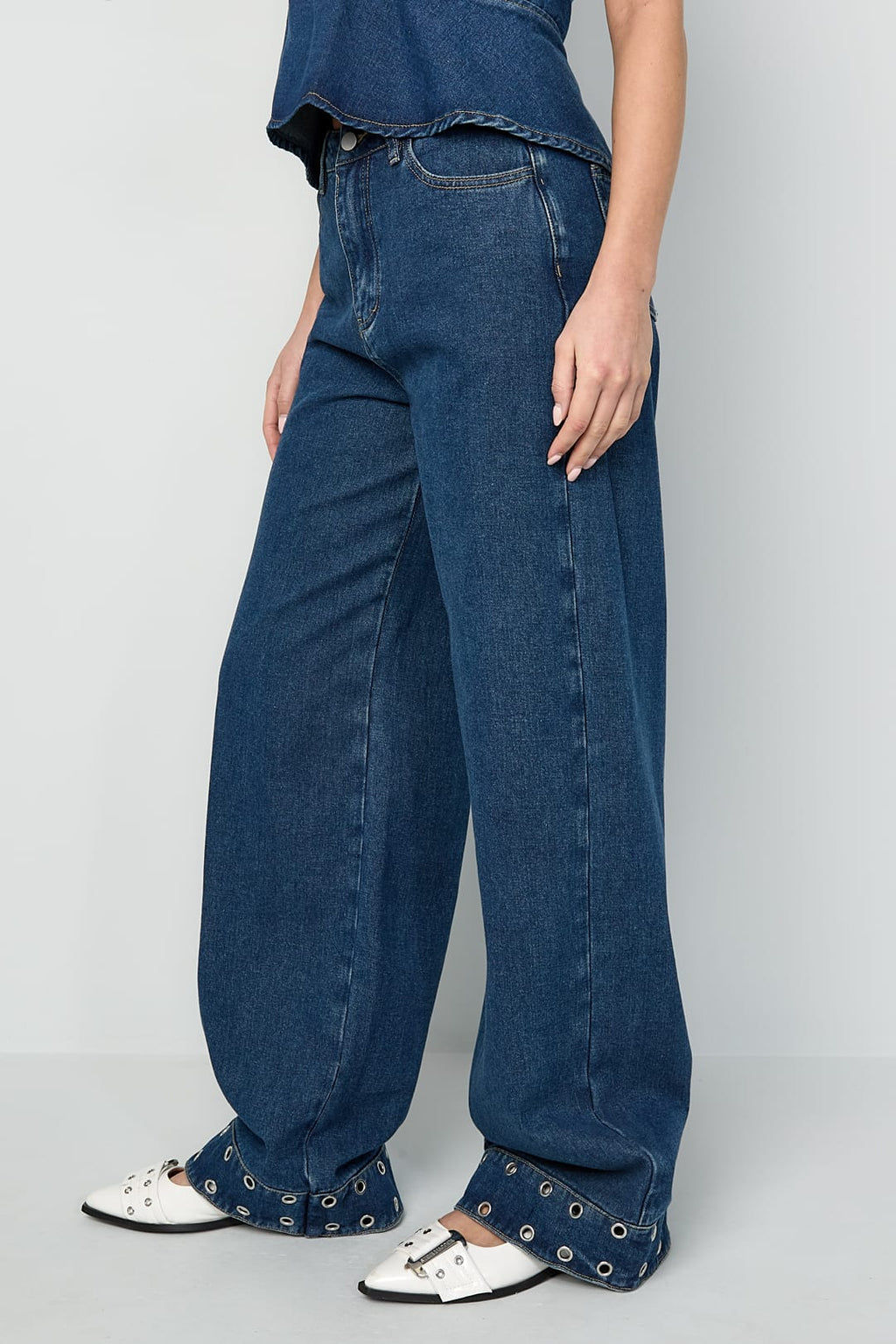 Urban Eyelet Jeans Set Eloise Closet