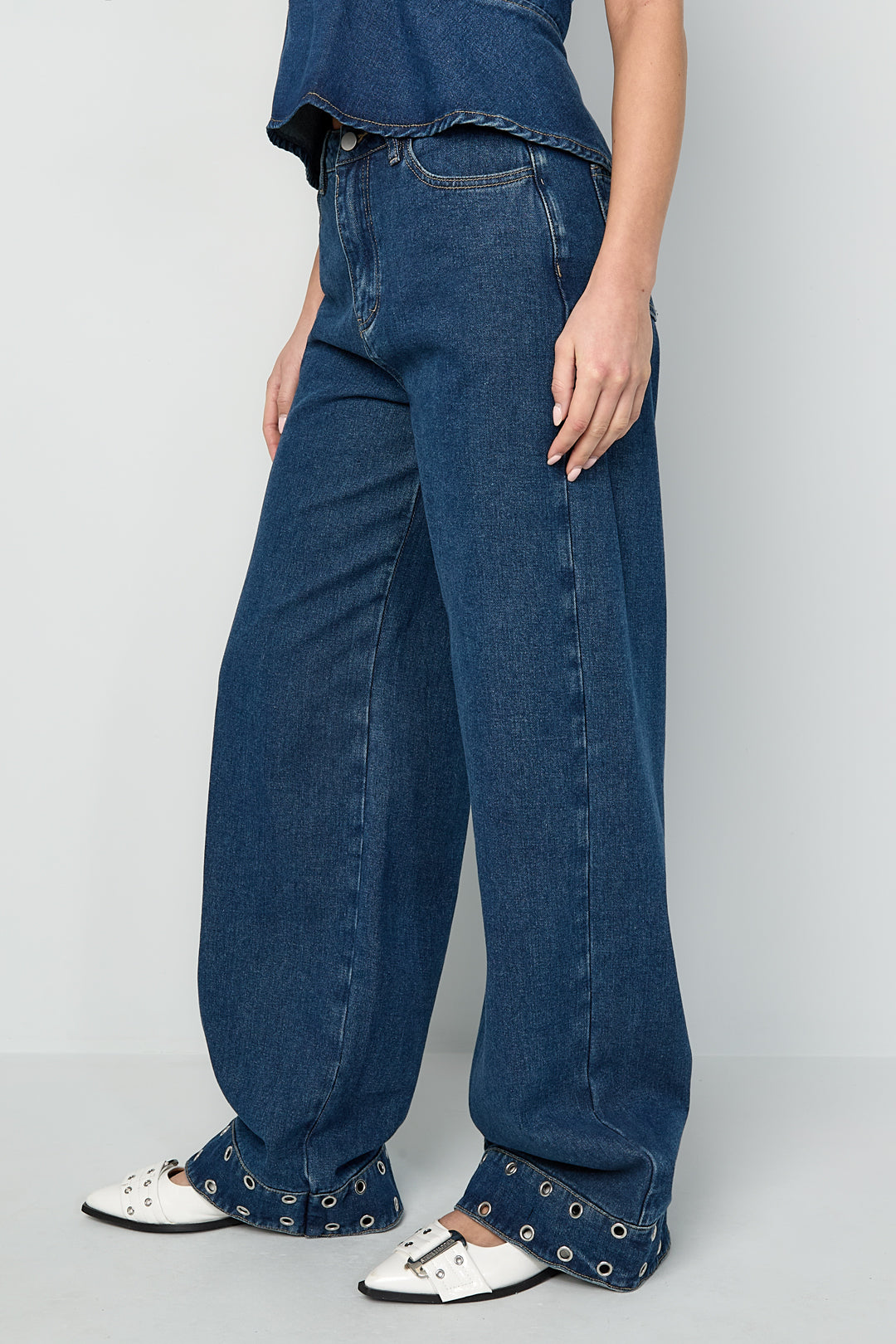 Urban Eyelet Jeans Set Eloise Closet