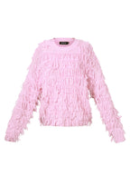 Sheer Mesh Longsleeve Top