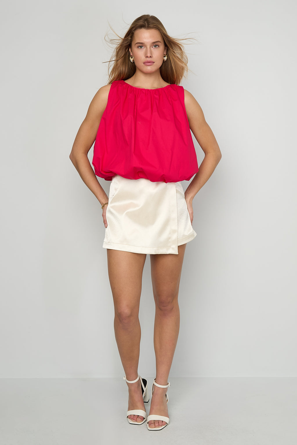 Balloon Sleeve Top – Cotton Casual Jewelry