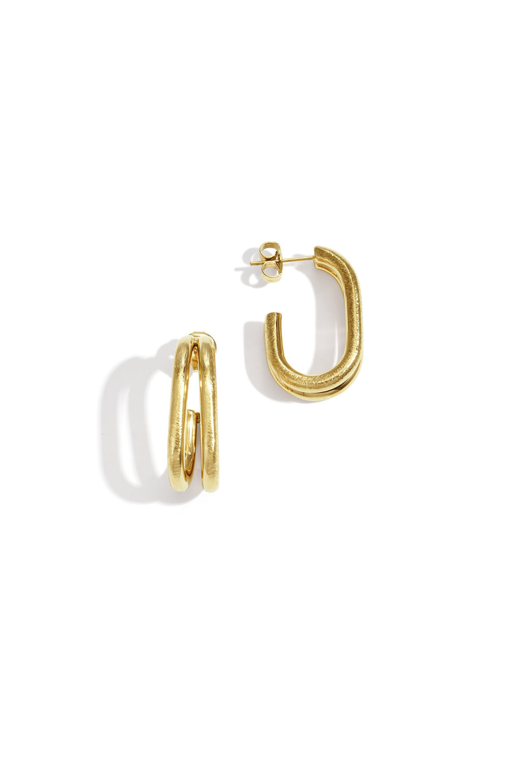 Line Detail Hoop Earrings Eloise Closet Jewelry