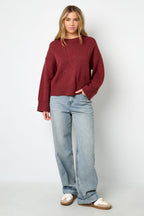Dot Detail Knit Sweater Eloise Closet