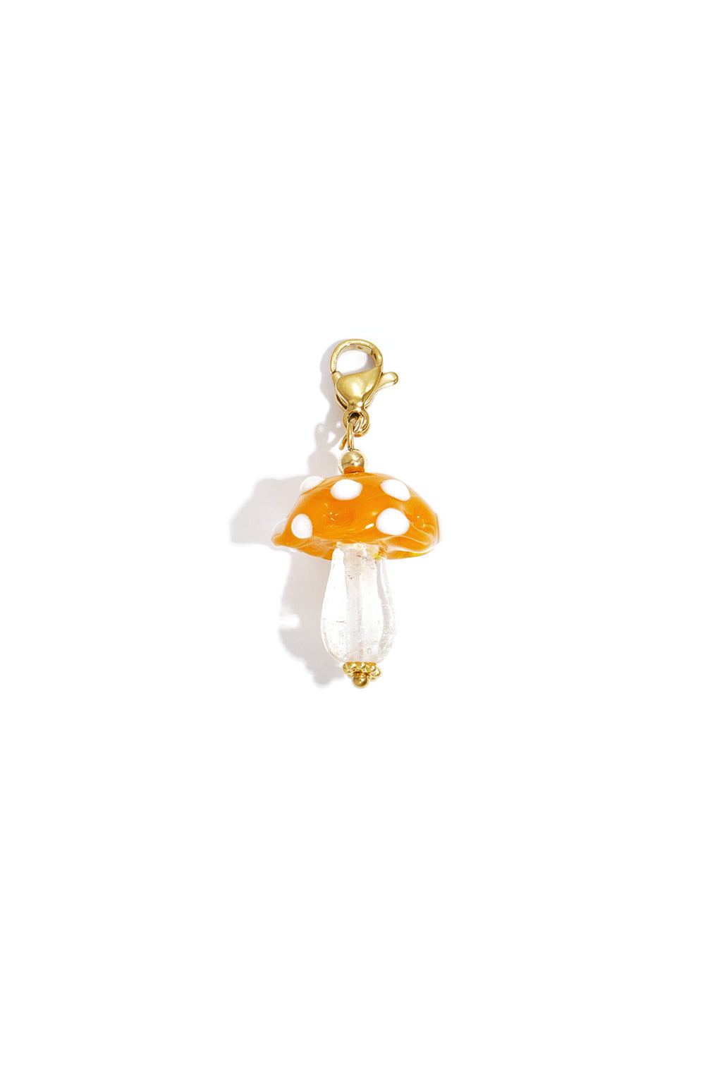 Orange Mushroom Charm Eloise Closet Jewelry