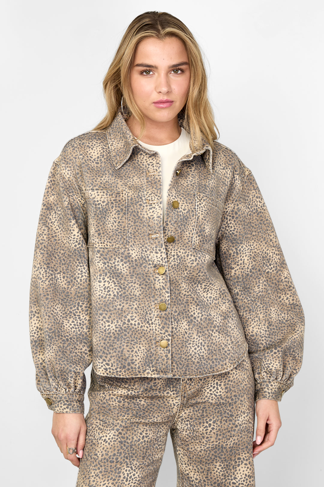 the cow girl & loving leopard jeans