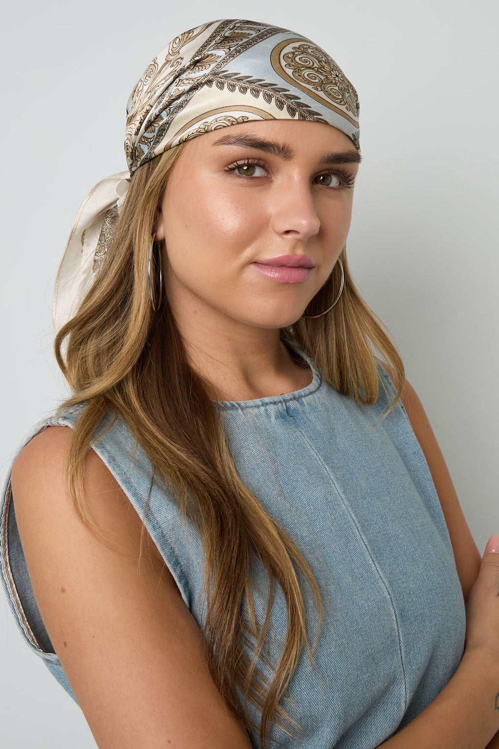 Garden Bloom Summer Scarf Eloise Closet
