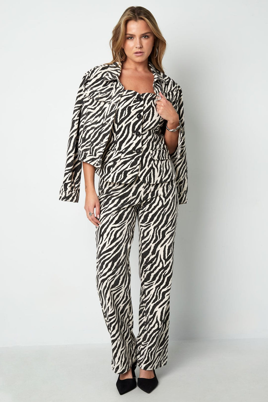 Savanna Stripe Cotton Pants Eloise Closet