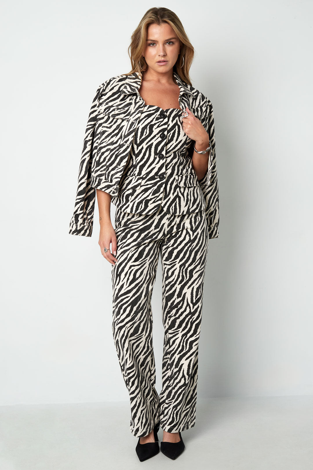 Savanna Stripe Cotton Pants Eloise Closet