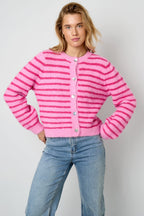 Eloise Closet Your Stripe Knit Cardigan