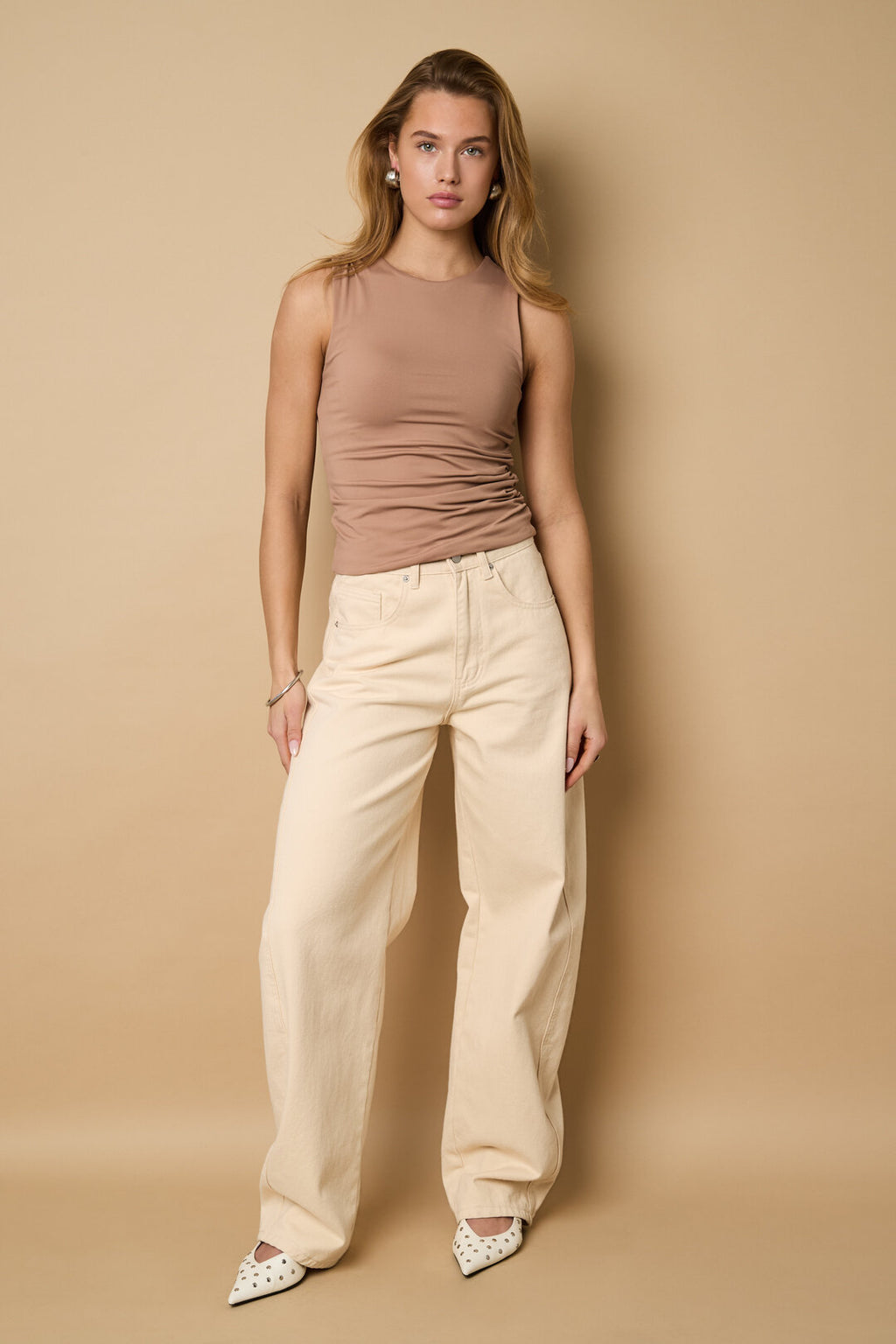 Basic Scrunch Summer Top Eloise Closet