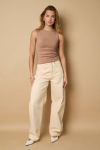 Basic Scrunch Summer Top Eloise Closet