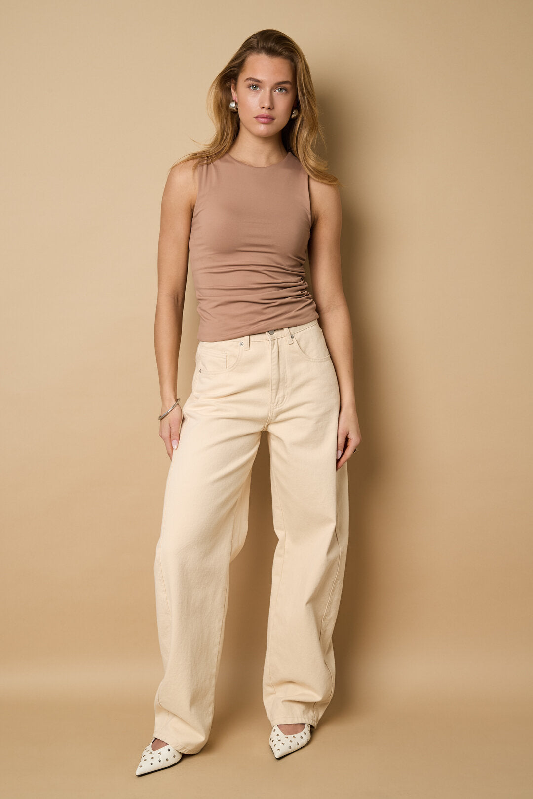Basic Scrunch Summer Top Eloise Closet