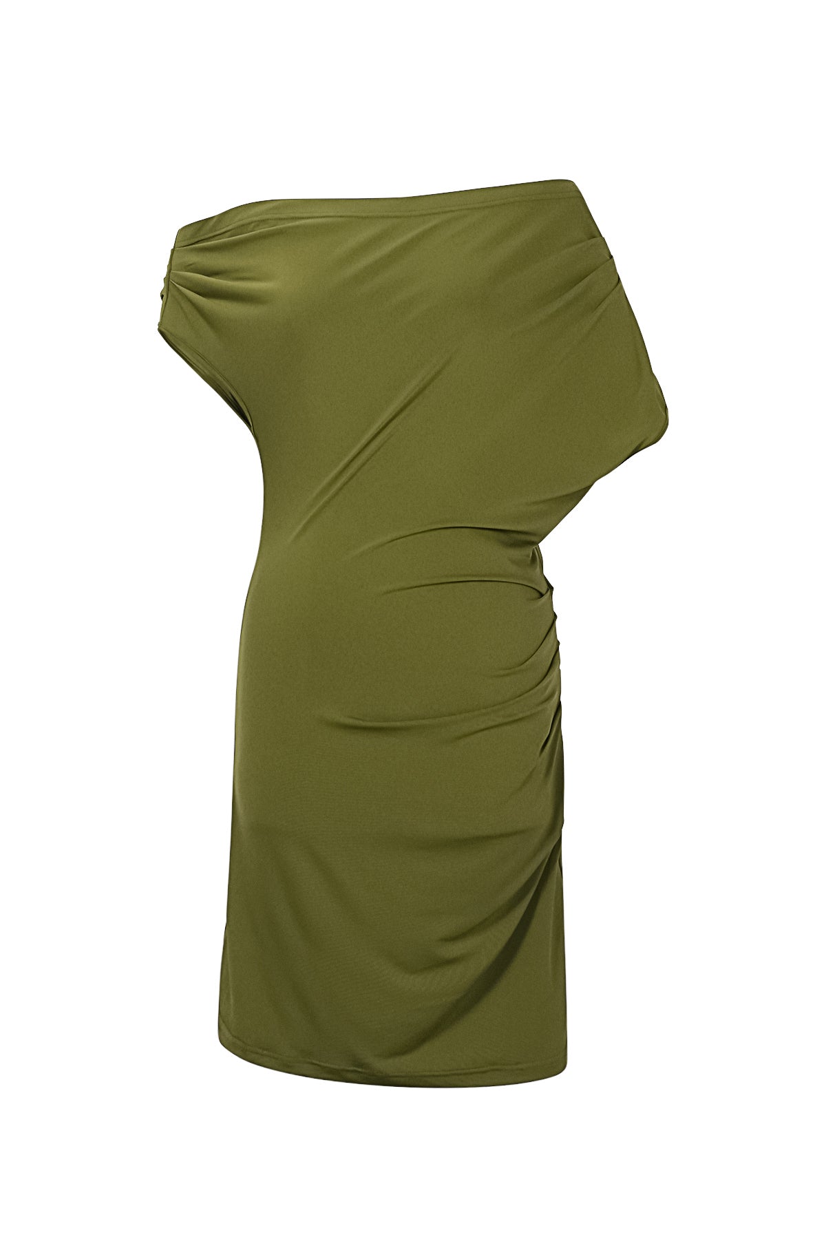 Draped Knit Dress Eloise Closet