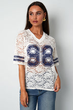 Eloise Closet Sporty Color Clash T-Shirt