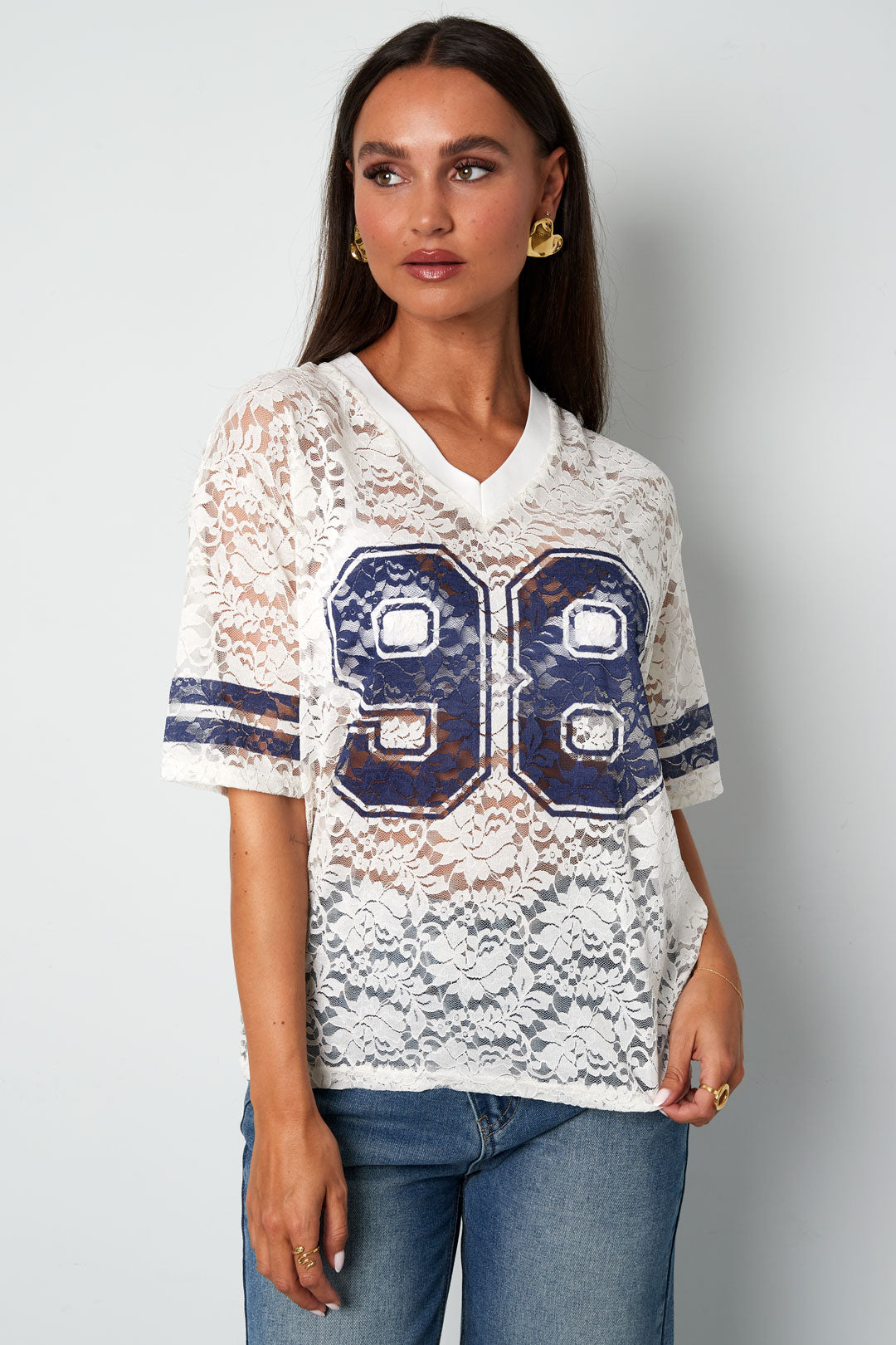 Eloise Closet Sporty Color Clash T-Shirt