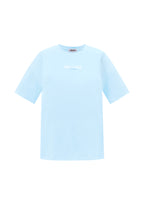 Cotton Knitted Women's T-shirt Casual Letters