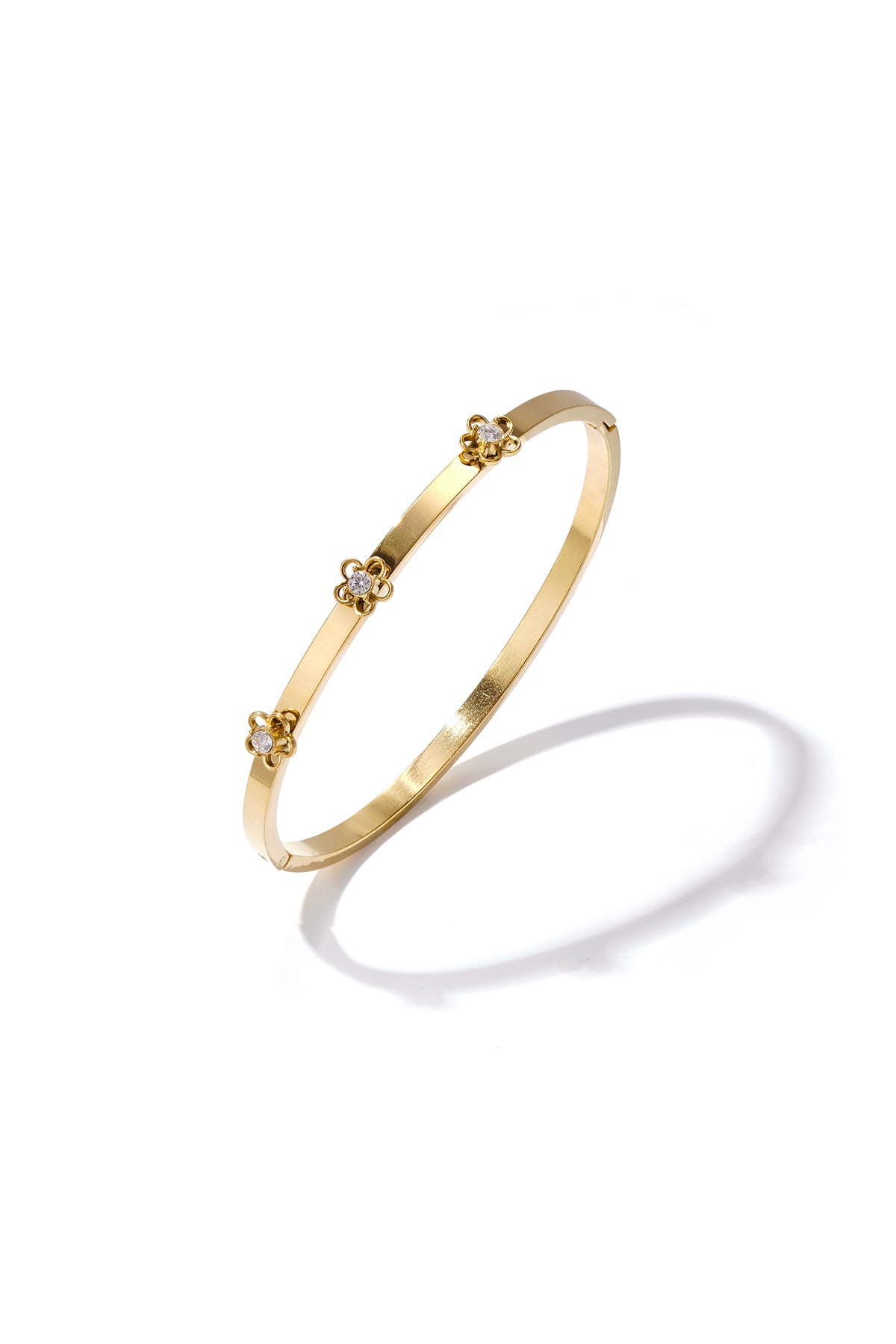 Floral Spark Bangle Eloise Closet Jewelry