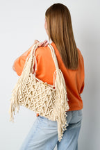 Beach Bags Solid Color Vacation Bag Eloise Closet