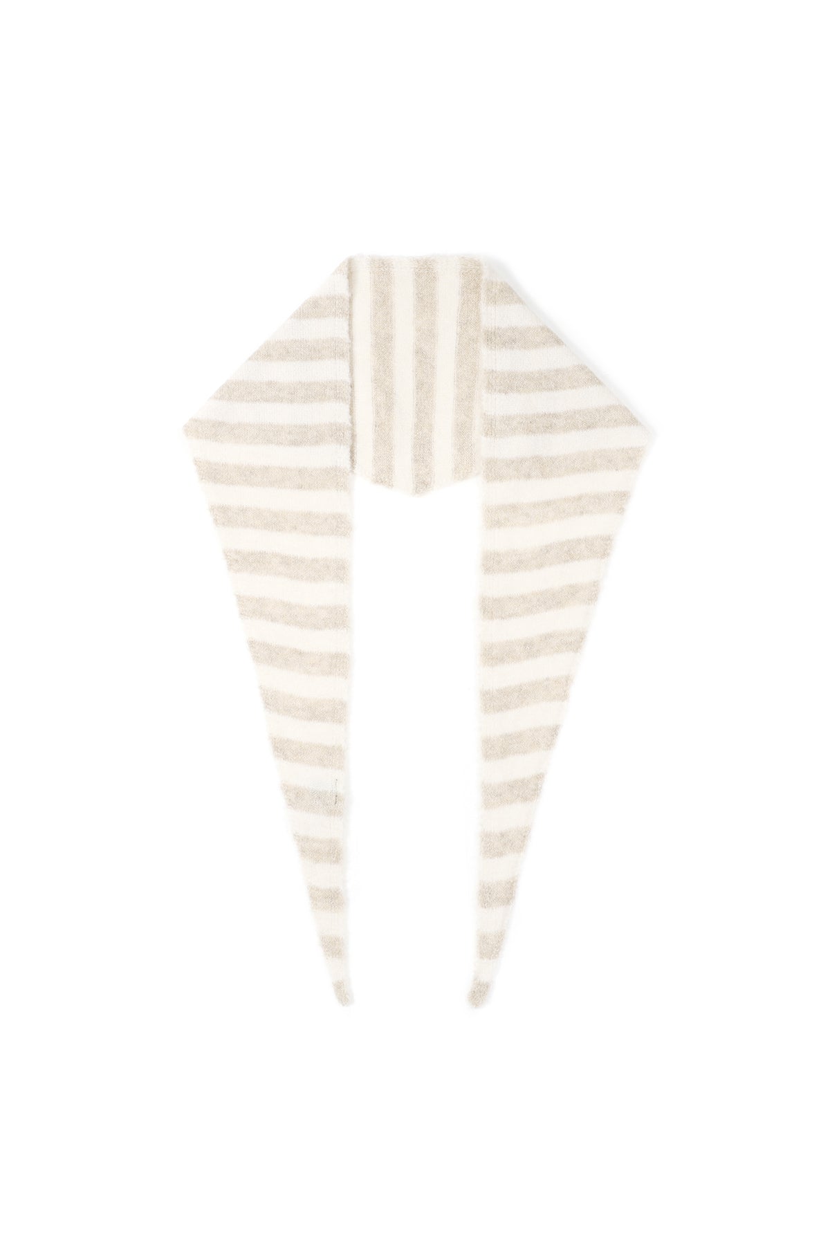 Minimal Stripe Triangle Scarf Eloise Closet
